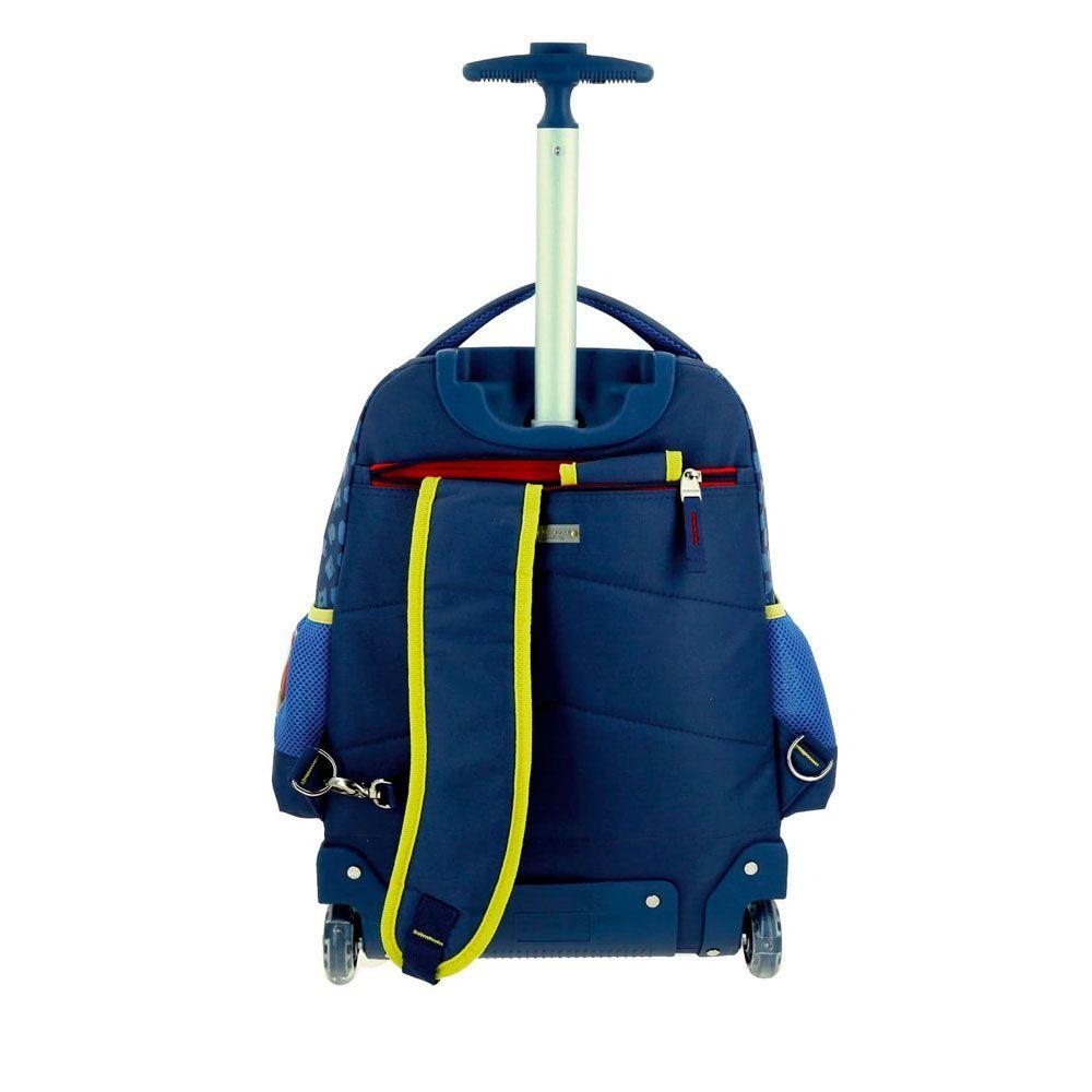 MOCHILA ESCOLAR RUEDAS GRANDE INFANTIL ORIGINAL MARIO & LUIGI-6