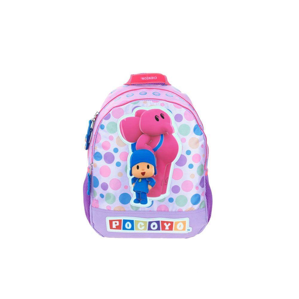 MOCHILA ORIGINAL POCOYO INFANTIL ROSA-1