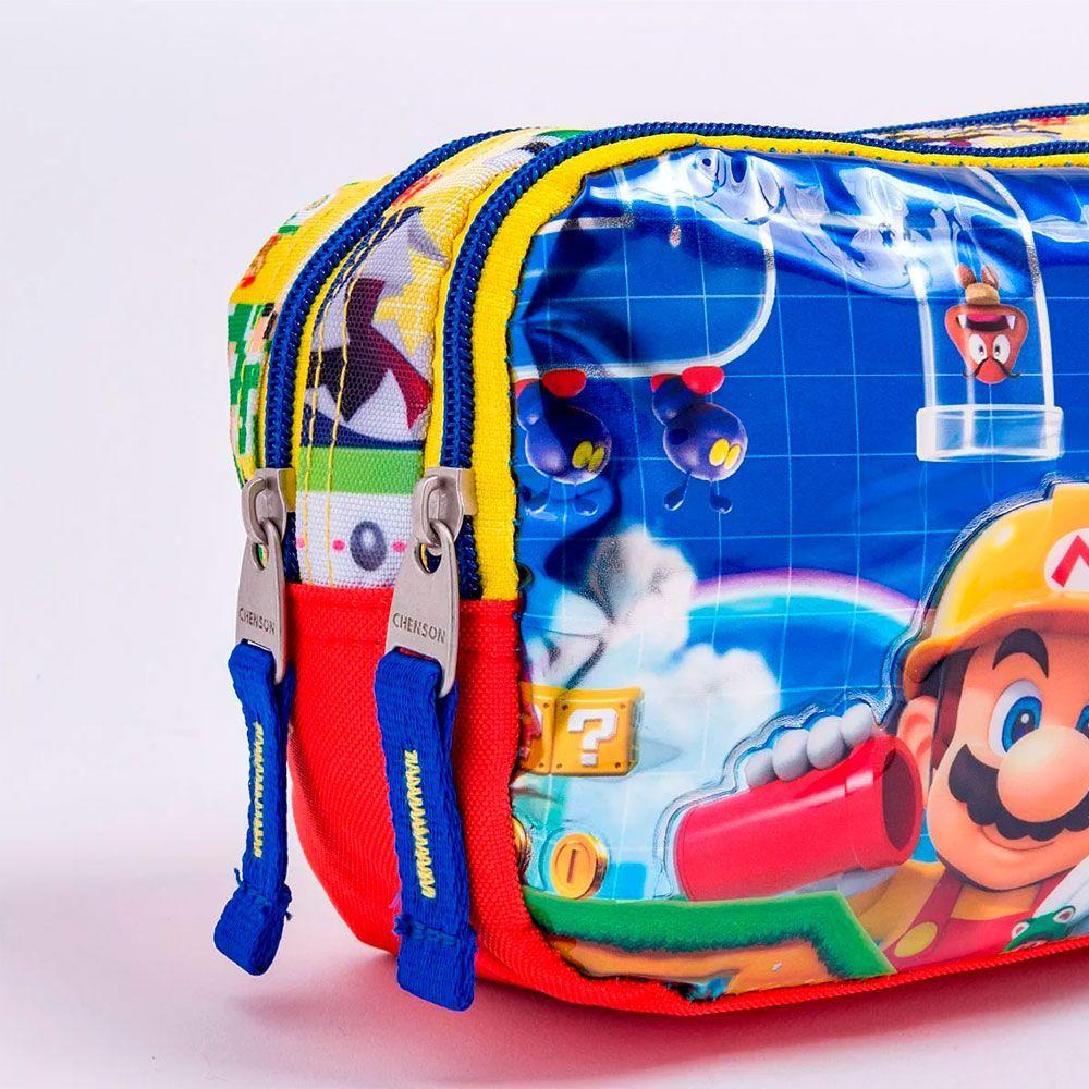 ESTUCHE LAPICES ORIGINAL SUPER MARIO MAKER-4