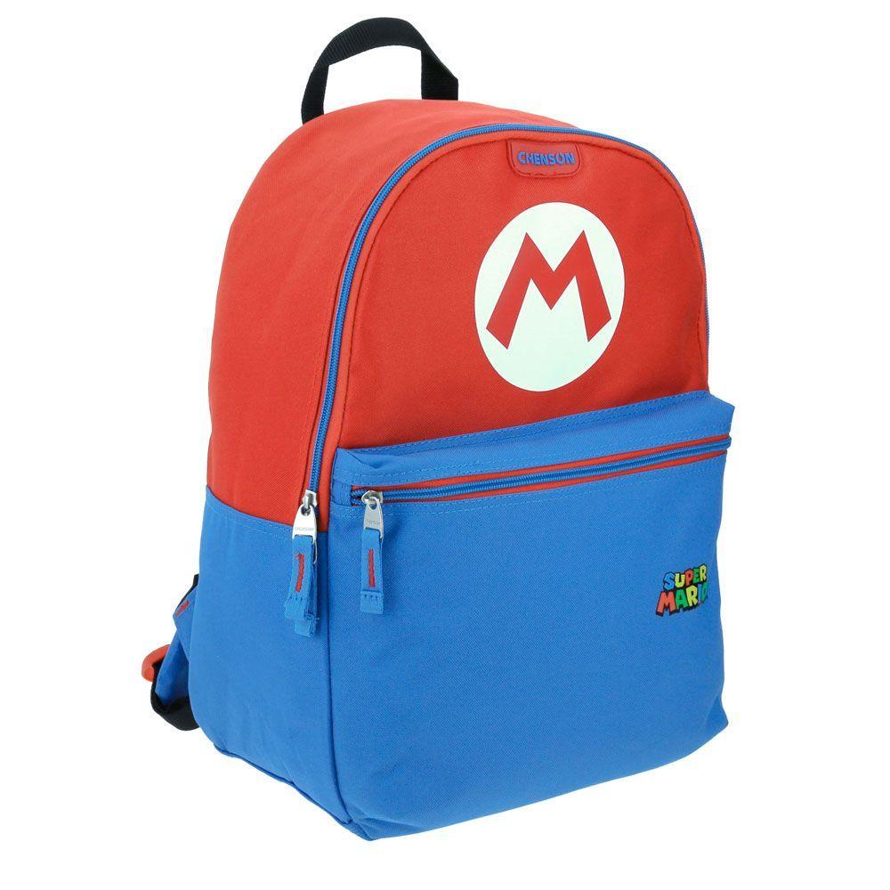 MOCHILA SUPER MARIO BROS ORIGINAL LOGO CLASSIC-2