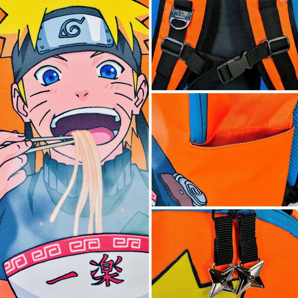 MOCHILA PREMIUM ORIGINAL NARUTO SHIPPUDEN NARUTO RAMEN-6