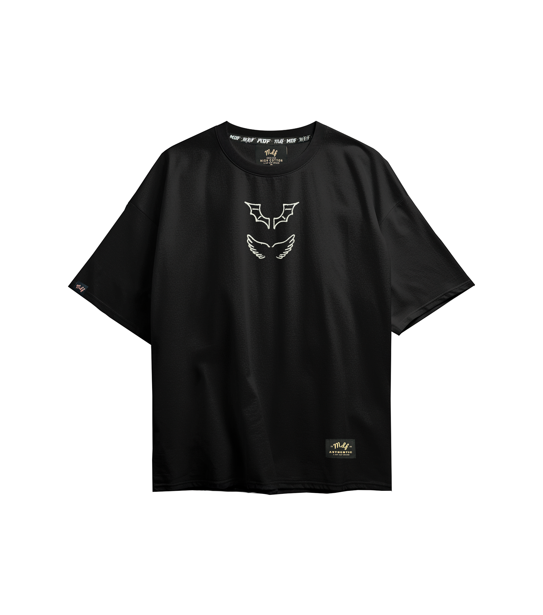 MDF® Tee Polera "Angel & Demon"-0