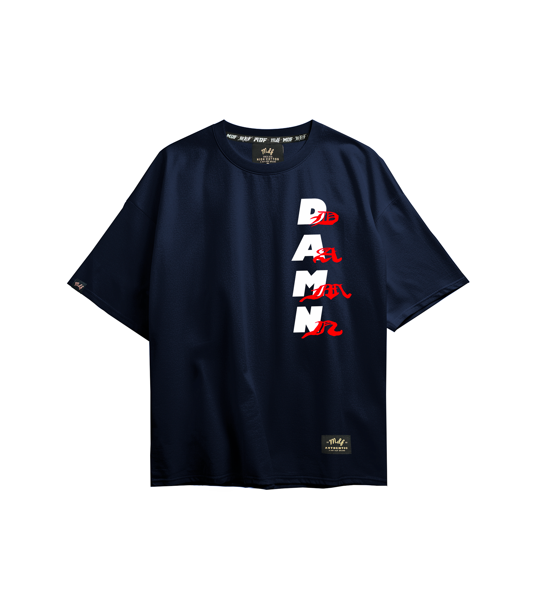 MDF Polera OVER DAMN-0