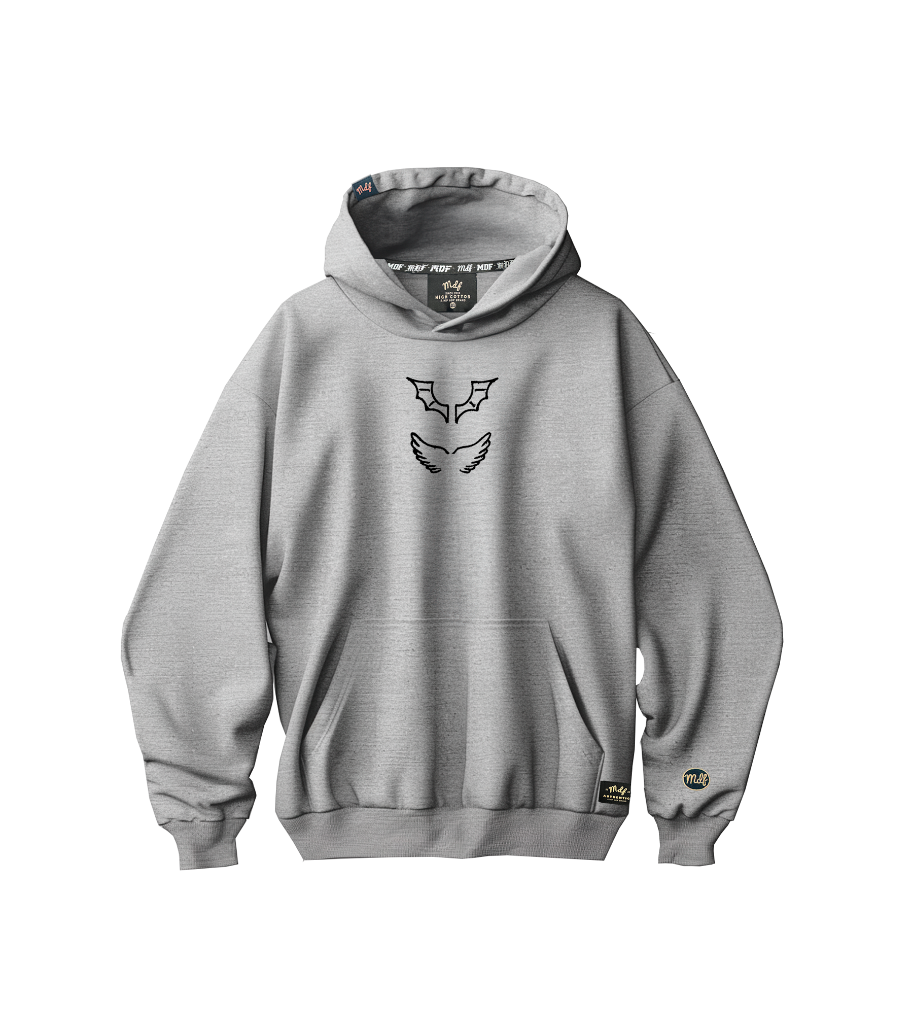 MDF Polerón Hoodie "Angel & Demon"-0