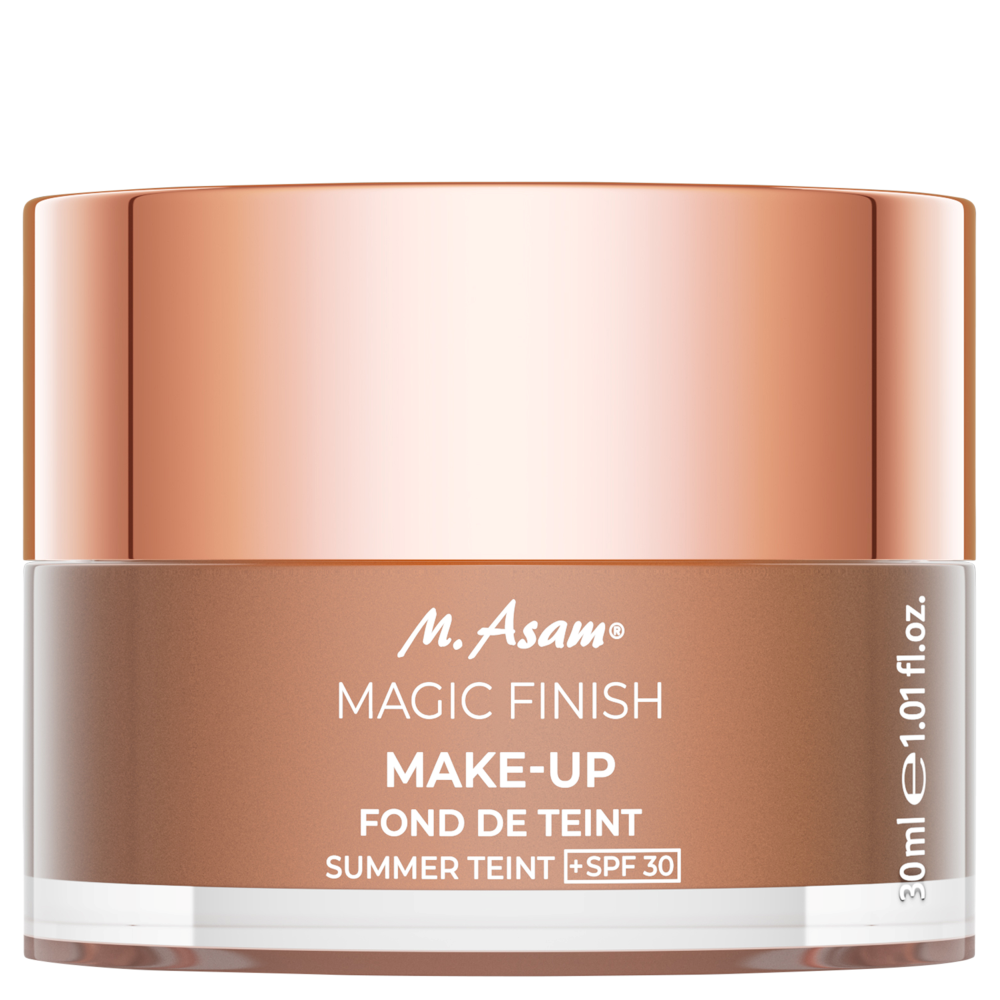 Base de Maquillaje Alemana Magic Finish Summer Teint con FPS 30.  Se adapta a tu tono de piel. -0