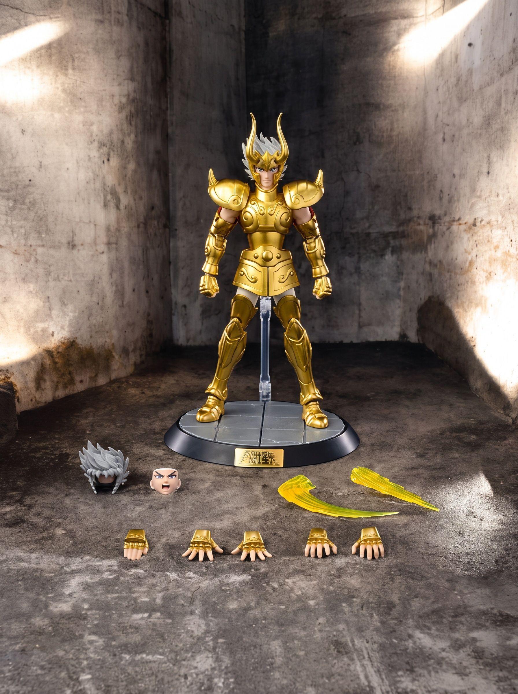 Figura Blokees Capricorn Shura Saint Seiya Caballeros del Zodiaco-4