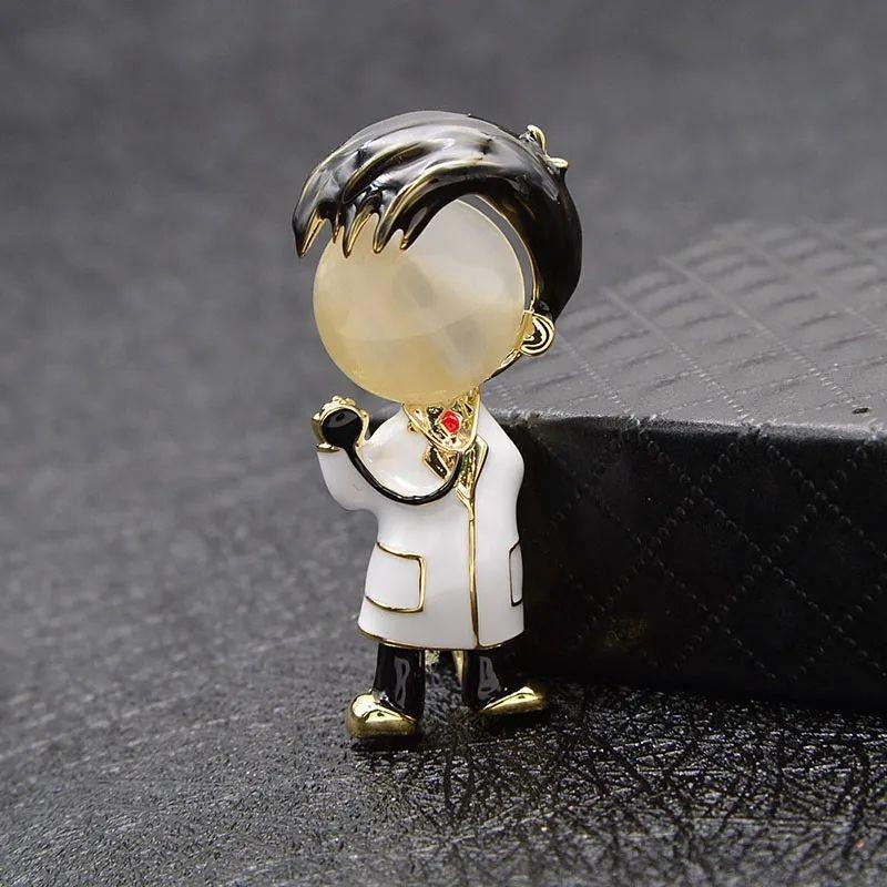 Broche Piocha Pin Doctor Enfermero -2