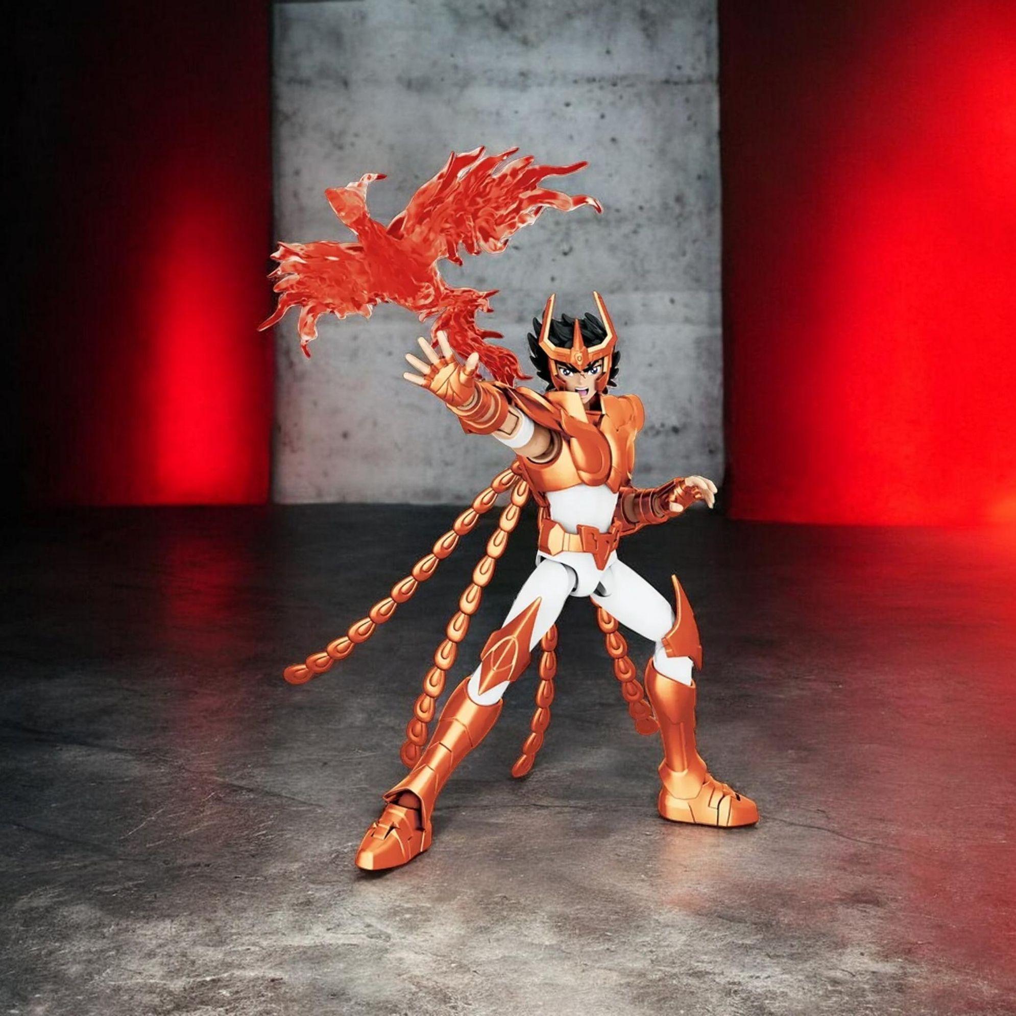 Figura Armable Blokees Phoenix Ikki Caballeros Del Zodiaco-2