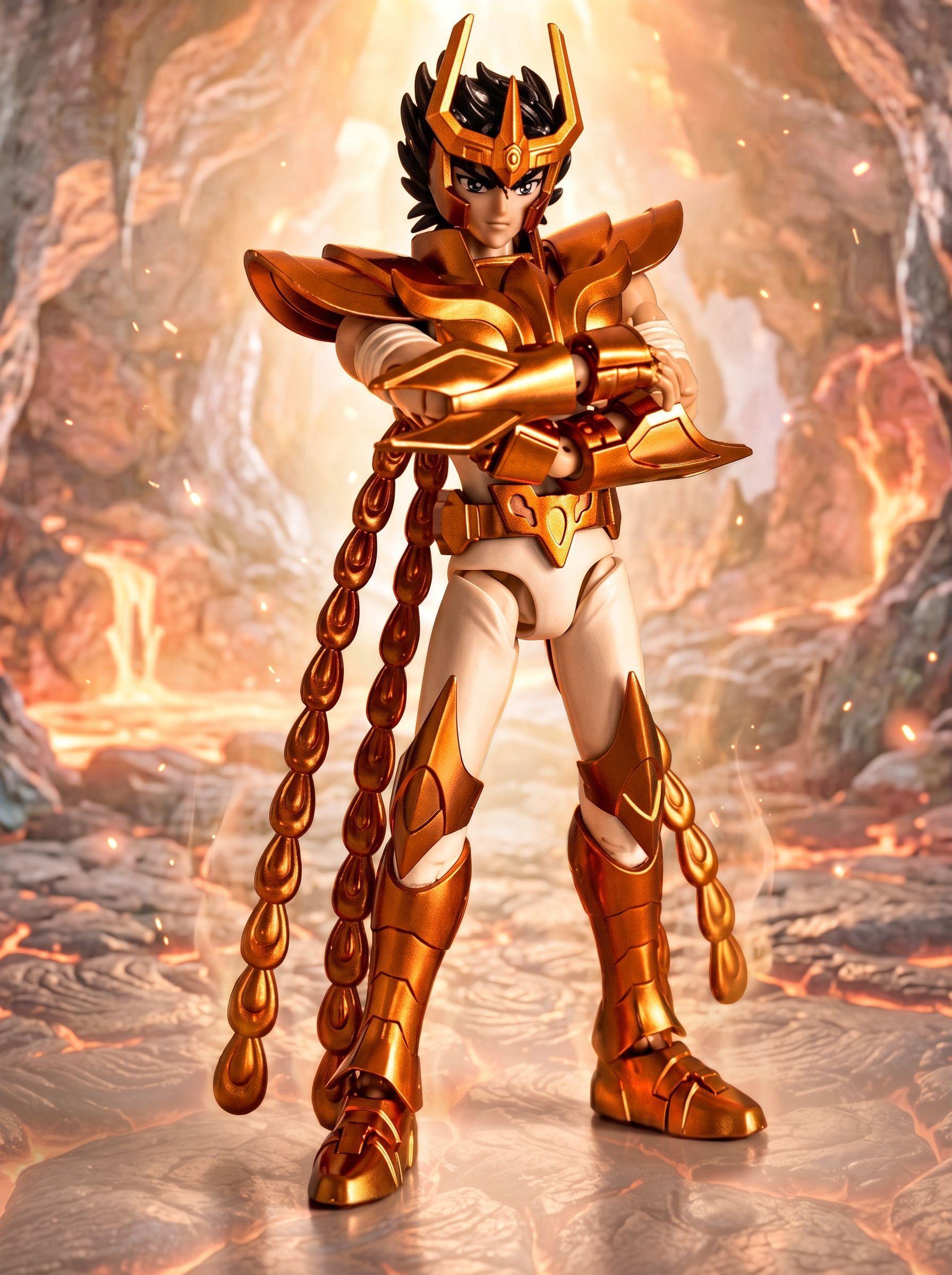 Figura Armable Blokees Phoenix Ikki Caballeros Del Zodiaco-2