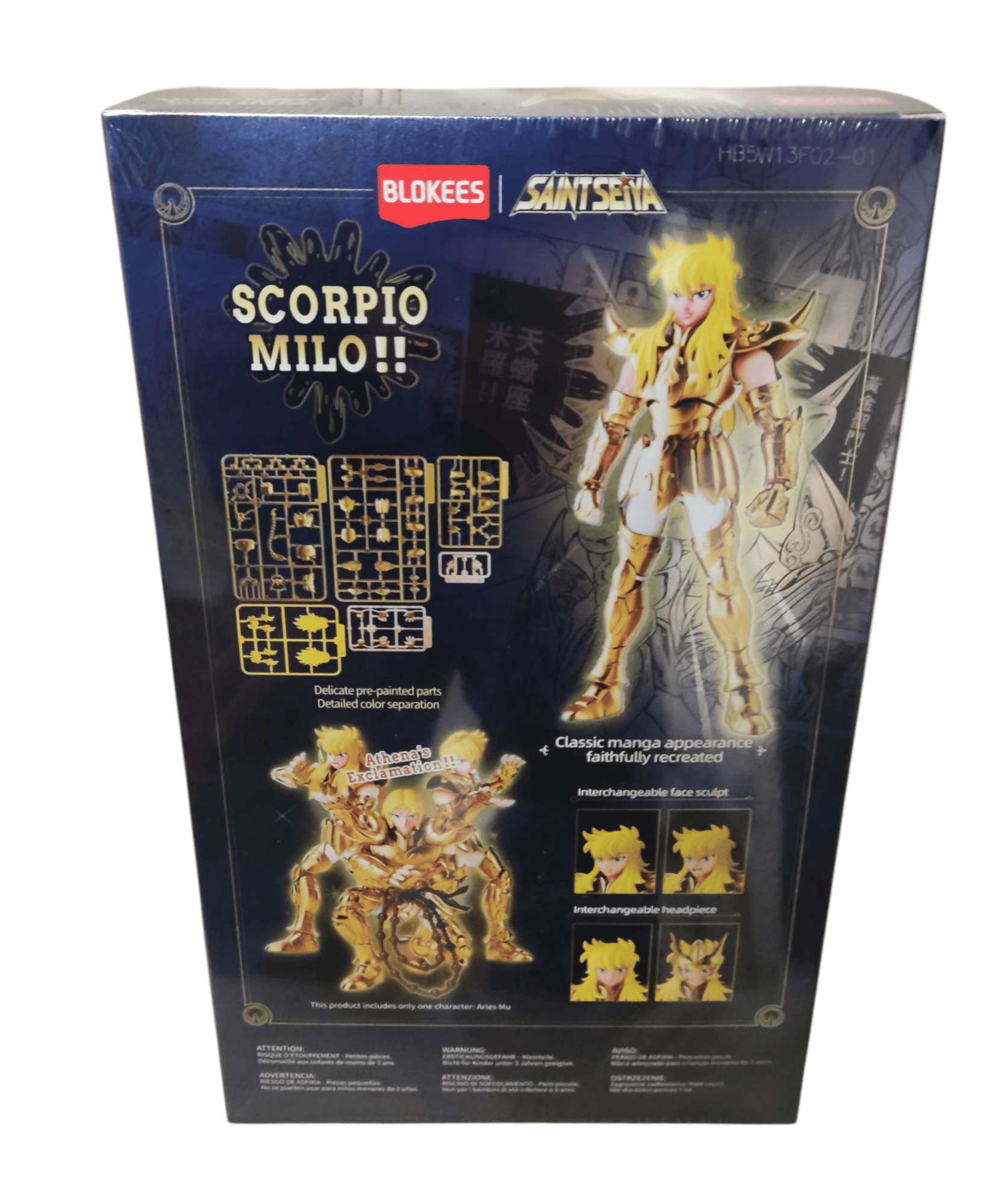 Figura Scorpio Miro Champion Class Caballero Del Zodiaco-2