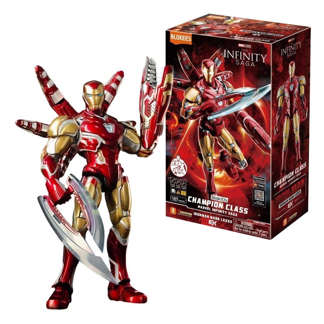 Figura Armable Iron Man Marvel Infinity Saga Blokees-2