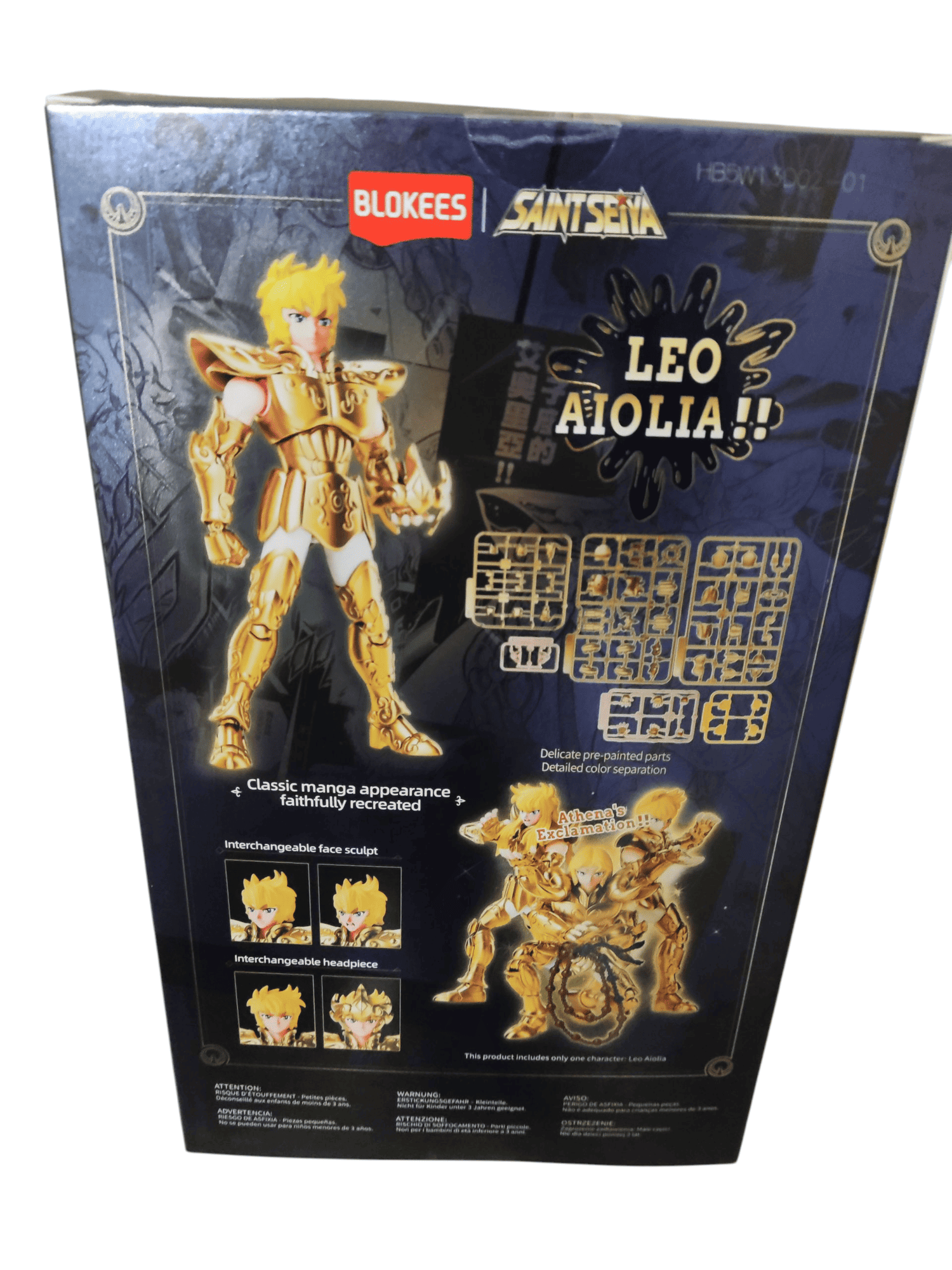 Figura Leo Aiolia Champion Class Caballero Del Zodiaco-5