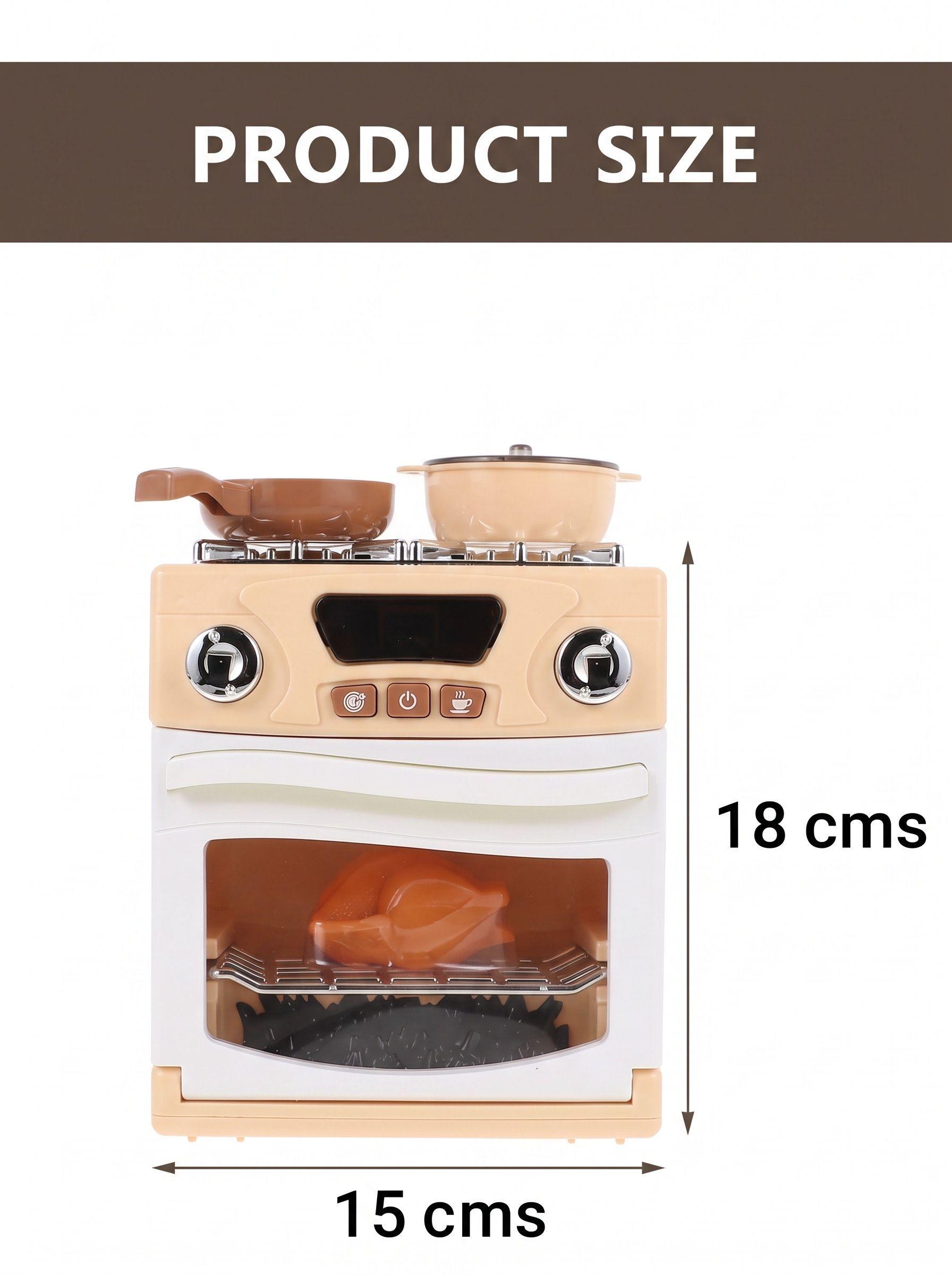 Cocina De Juguete Para Niñas Niños Con Luz Y Sonido-3