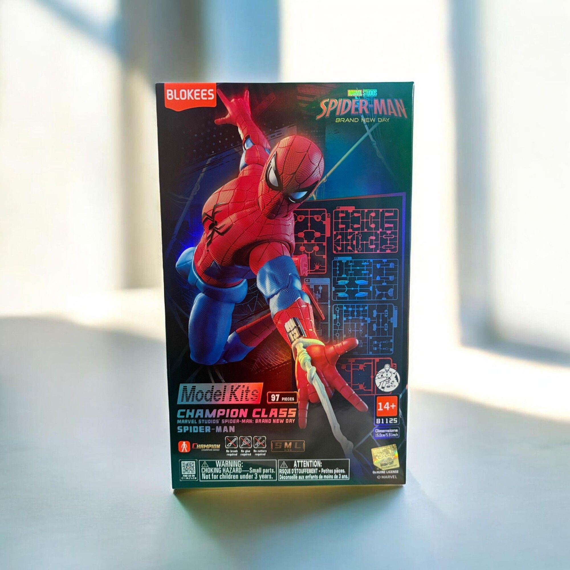 Figura Armable Blokees Spider Man Marvel Brand New Day-0