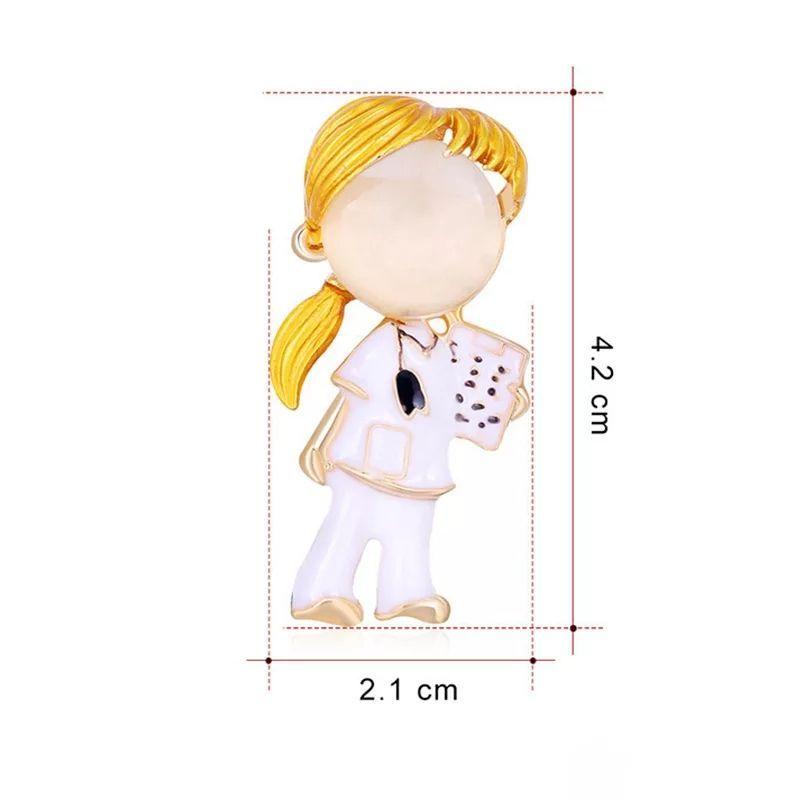 Broche Piocha Pin Doctora Enfermera -2