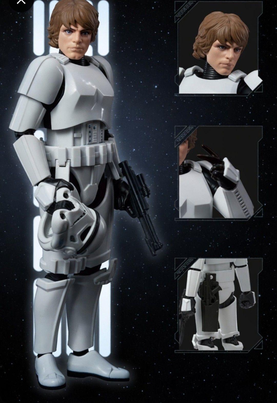 Figura Luke Skywalker Stormtrooper Star Wars Blokees-3