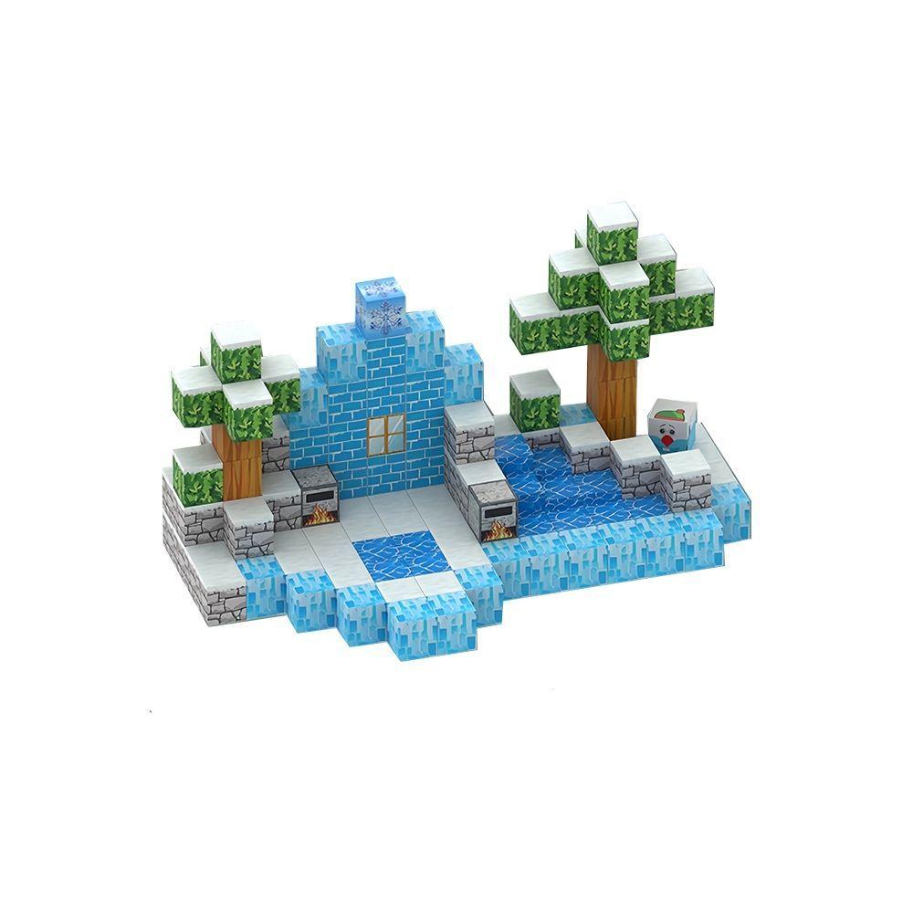 Bloques Armables Magneticos Construcción 75 Piezas Diseño ICE-3