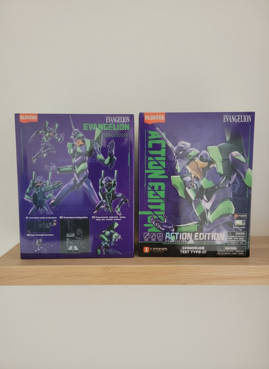 Figura Armable Evangelion Eva - 01 Blokees -4