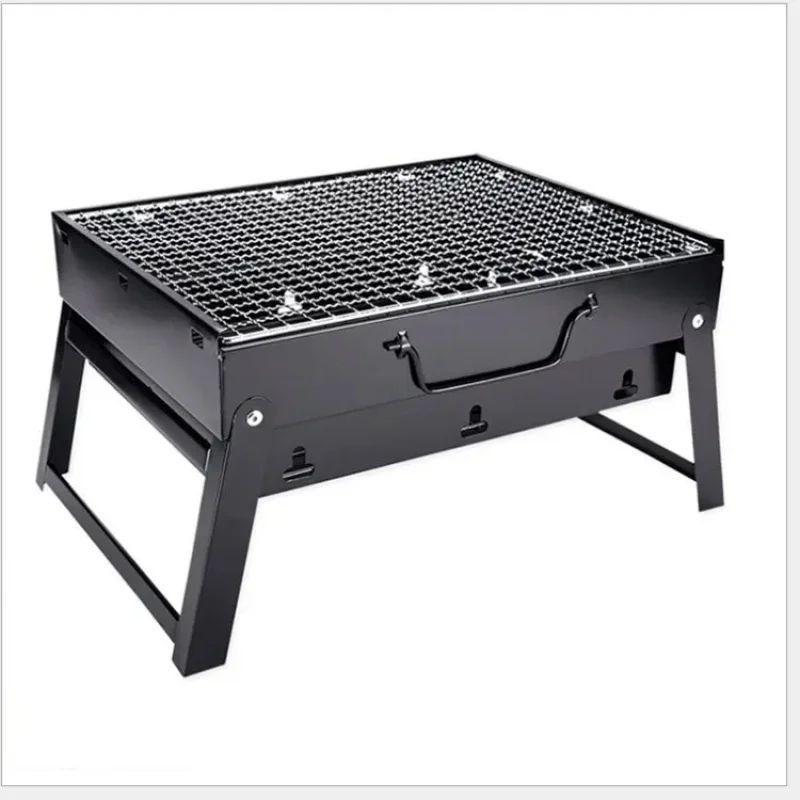 Mini Parrilla Plegable De Carbón Portátil Parrillera-3