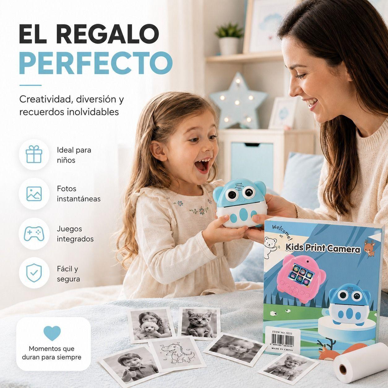 Camara Instantanea Magic Kids Captura Imprime y Crea Recuerdos al Instante-2