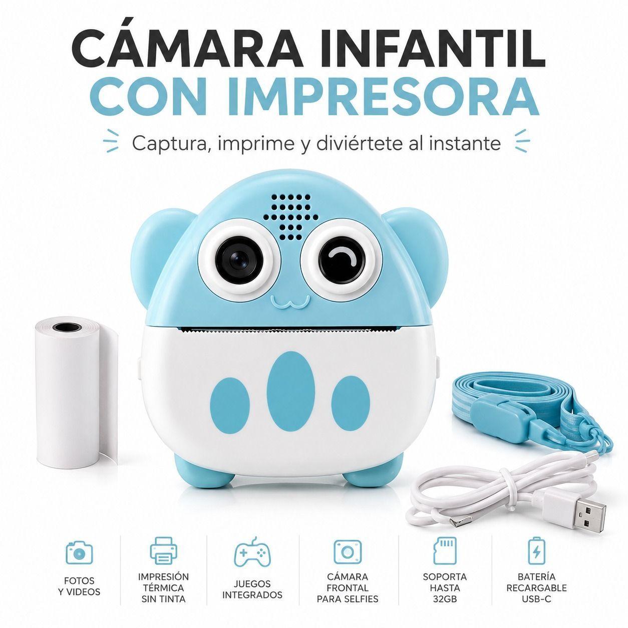 Camara Instantanea Magic Kids Captura Imprime y Crea Recuerdos al Instante-7