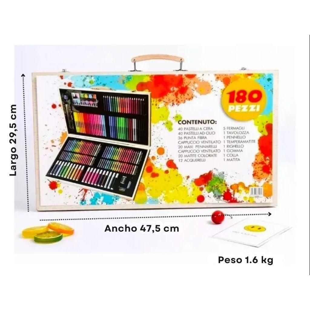 Set de Arte 180 Piezas El Regalo que Despierta su Imaginacion y Talento-6