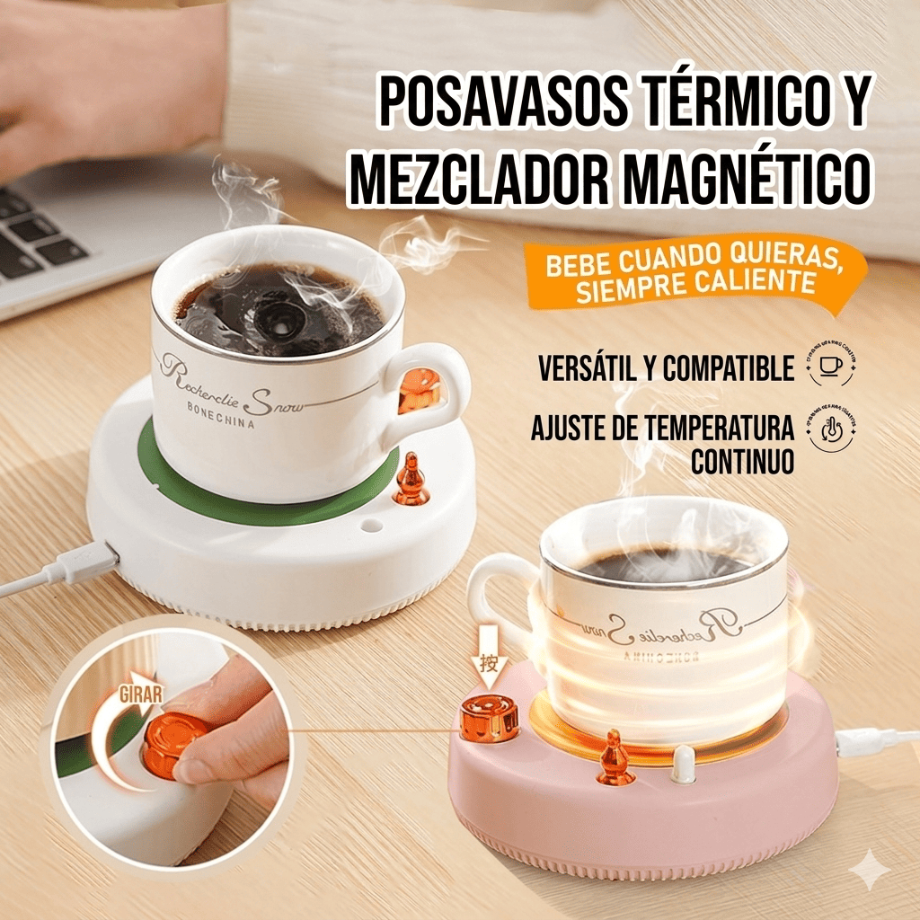Calentador De Tazas Y Mamaderas Con Mezcla Magn tica Premium-3