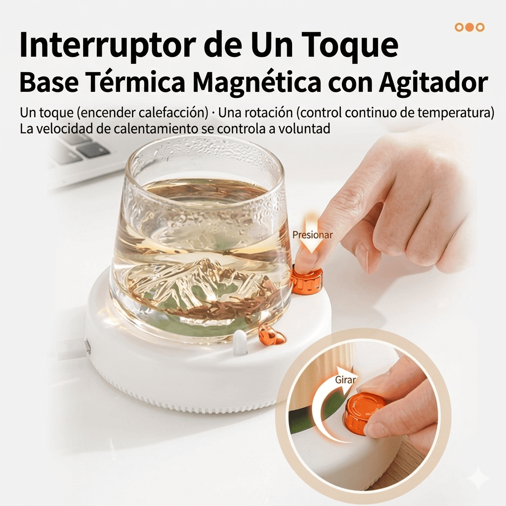Calentador De Tazas Y Mamaderas Con Mezcla Magn tica Premium-7