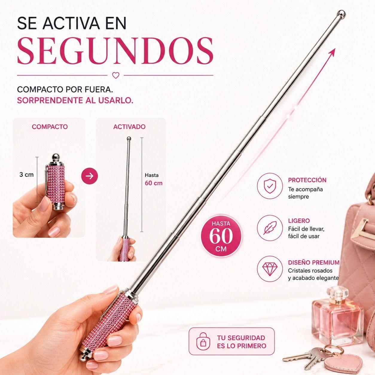 Baston Magico de Defensa Personal para Mujeres-2