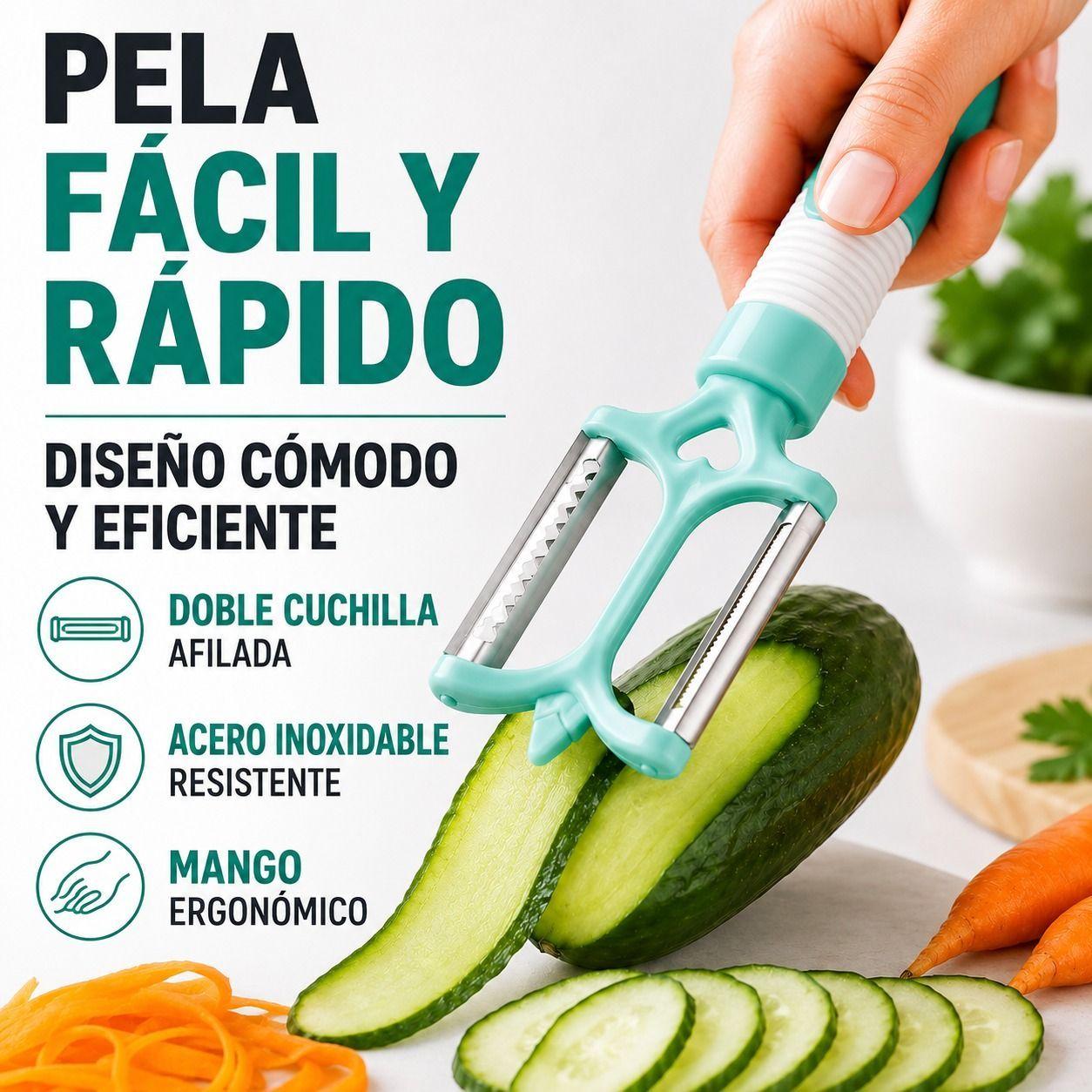 Set de Utensilios de Cocina Ergonomicos Kit 3 Piezas Esenciales-4