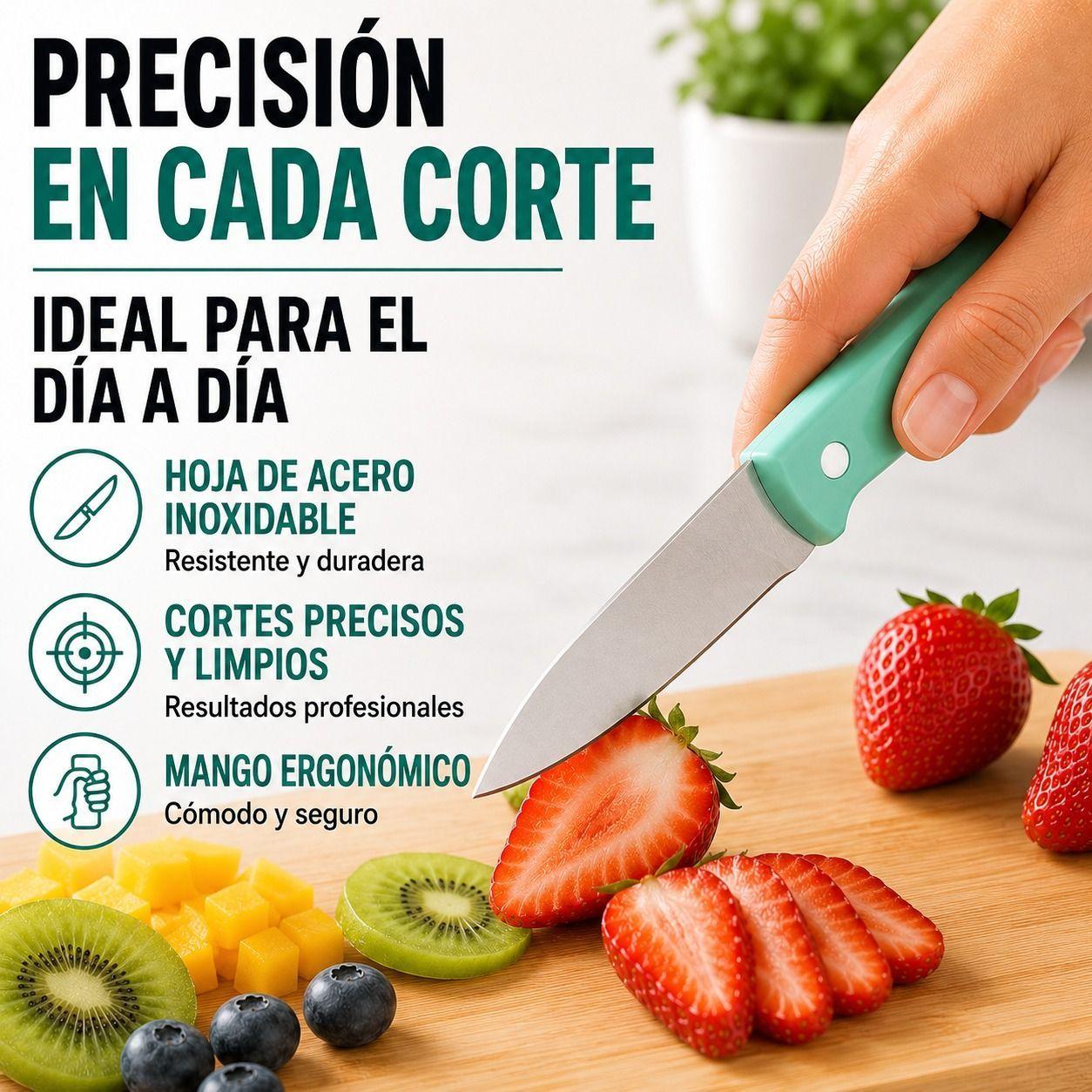 Set de Utensilios de Cocina Ergonomicos Kit 3 Piezas Esenciales-6