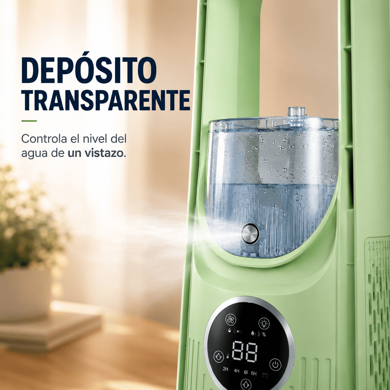 Humidificador y Purificador de Aire Portatil Air Multip Confort y Estilo Moderno-5