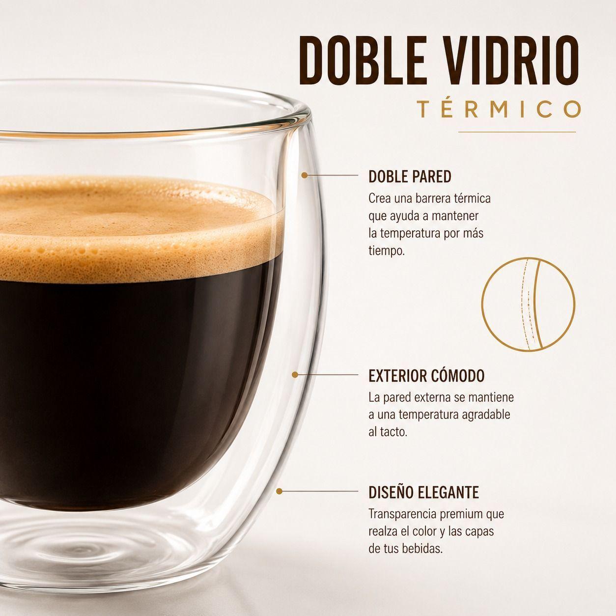 TAZA DE DOBLE VIDRIO TERMICA 150ML-5