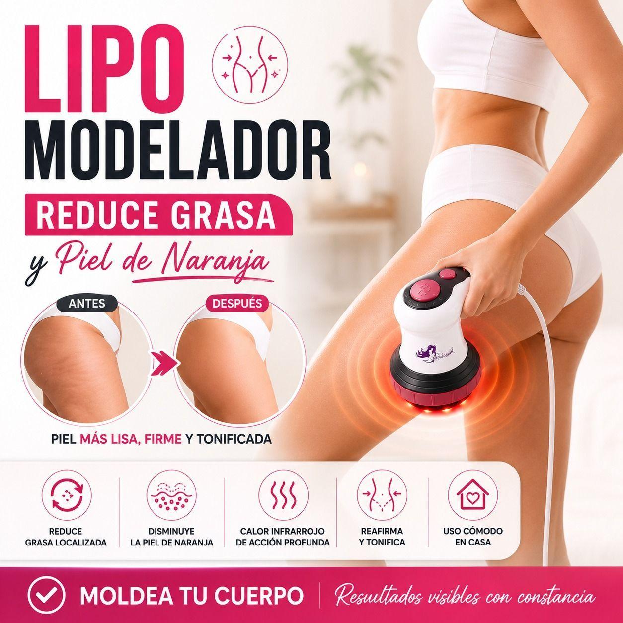 Masajeador Anticelulítico Infrarrojo Reductor 4 Cabezales-2