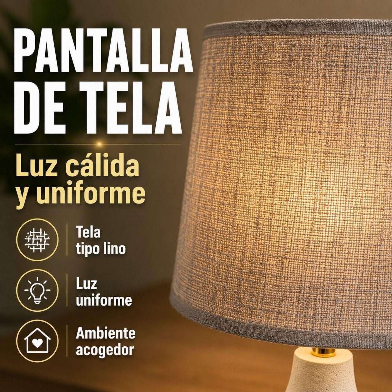 Lampara de Mesa Rostro Minimalista Arte Contemporaneo e Iluminacion de Vanguardia-3
