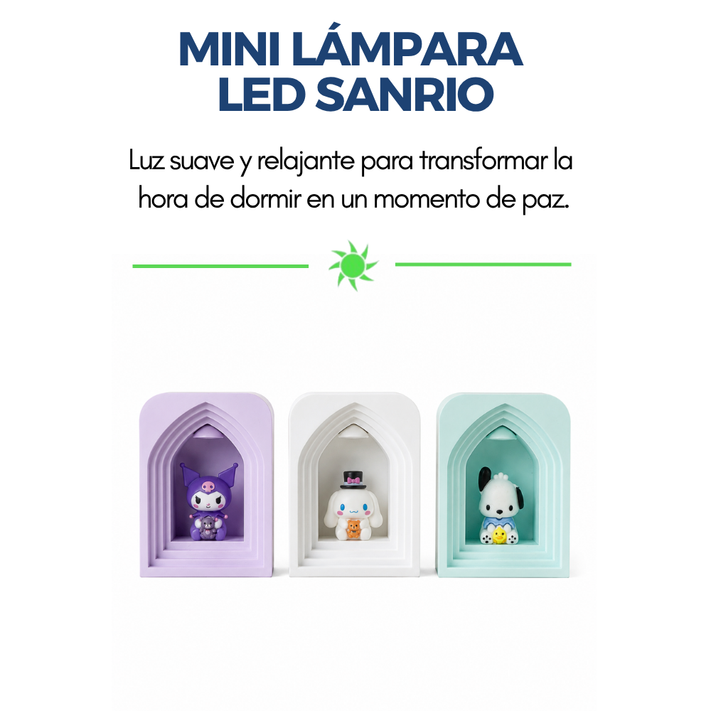 Mini Lámpara LED Decorativa Sanrio Colección Espantacucos-1