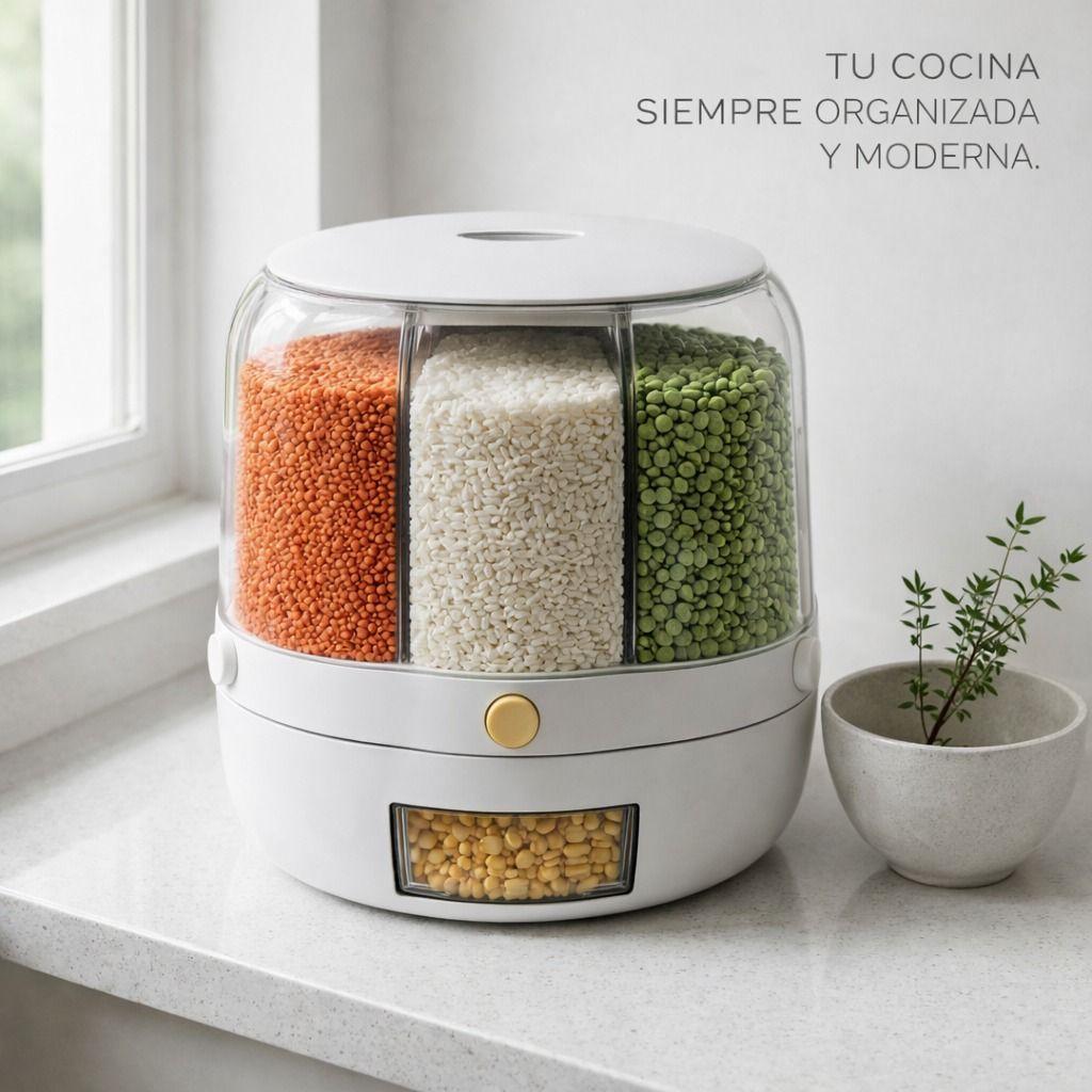Dispensador Rotativo Multigrano 7L El Fin Del Caos En Tu Cocina-4