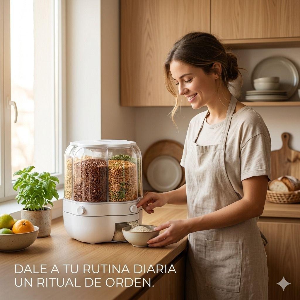 Dispensador Rotativo Multigrano 7L El Fin Del Caos En Tu Cocina-5