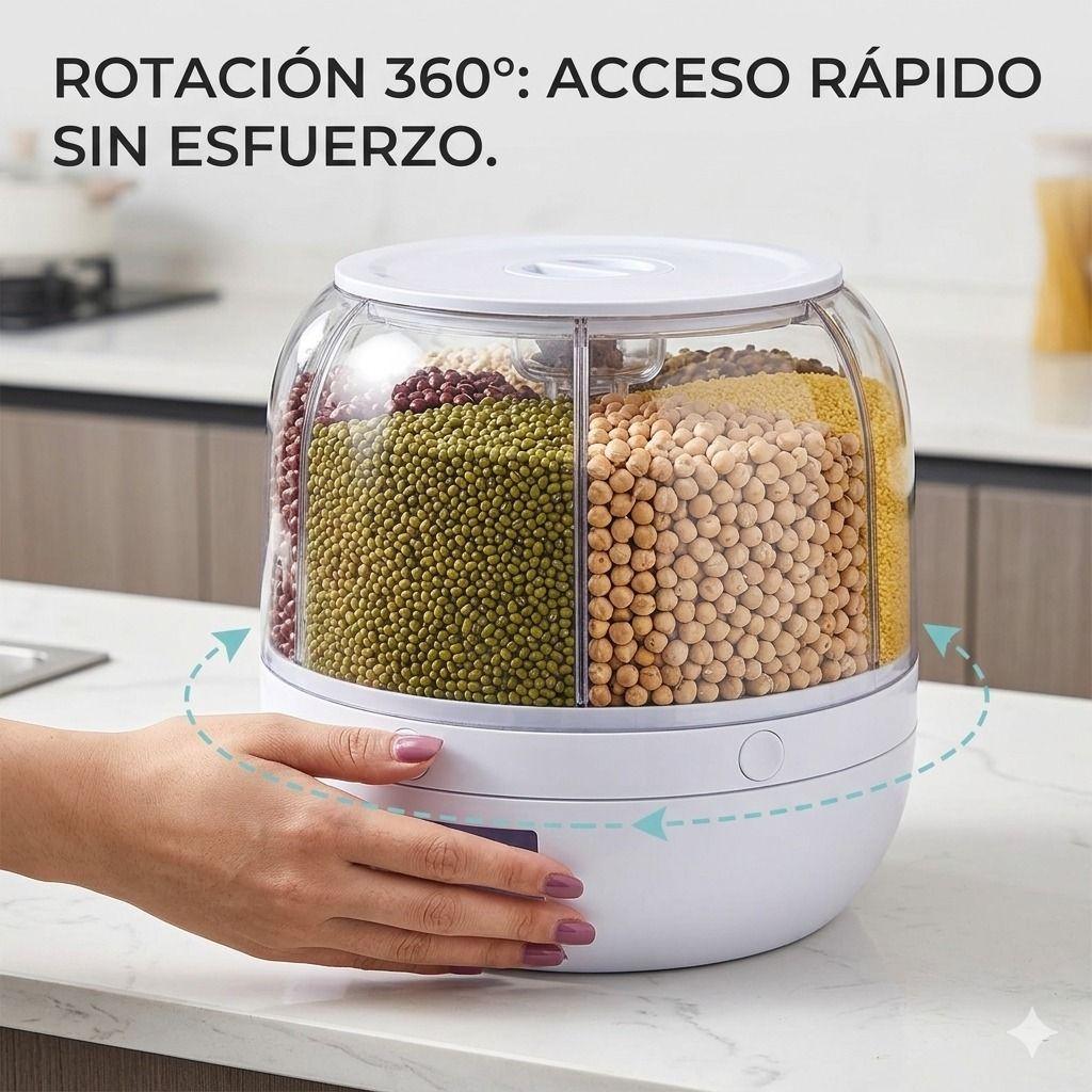 Dispensador Rotativo Multigrano 7L El Fin Del Caos En Tu Cocina-6