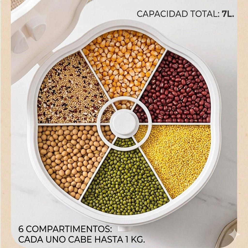 Dispensador Rotativo Multigrano 7L El Fin Del Caos En Tu Cocina-8
