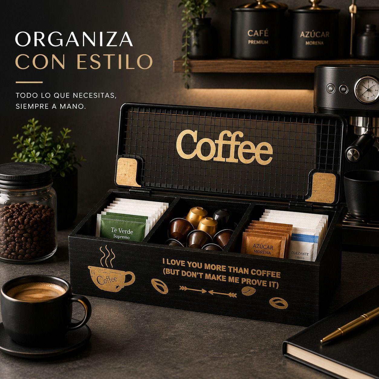 BAUL ORGANIZADOR CAFE SAGRADO NEGRO MATE-5