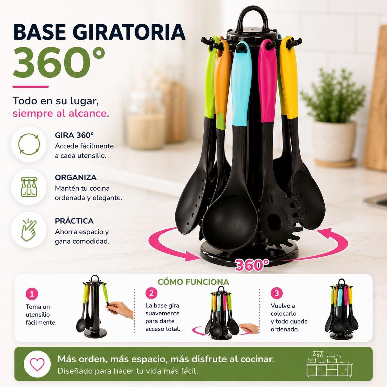 SET DE UTENSILIOS DE COCINA PREMIUM-4