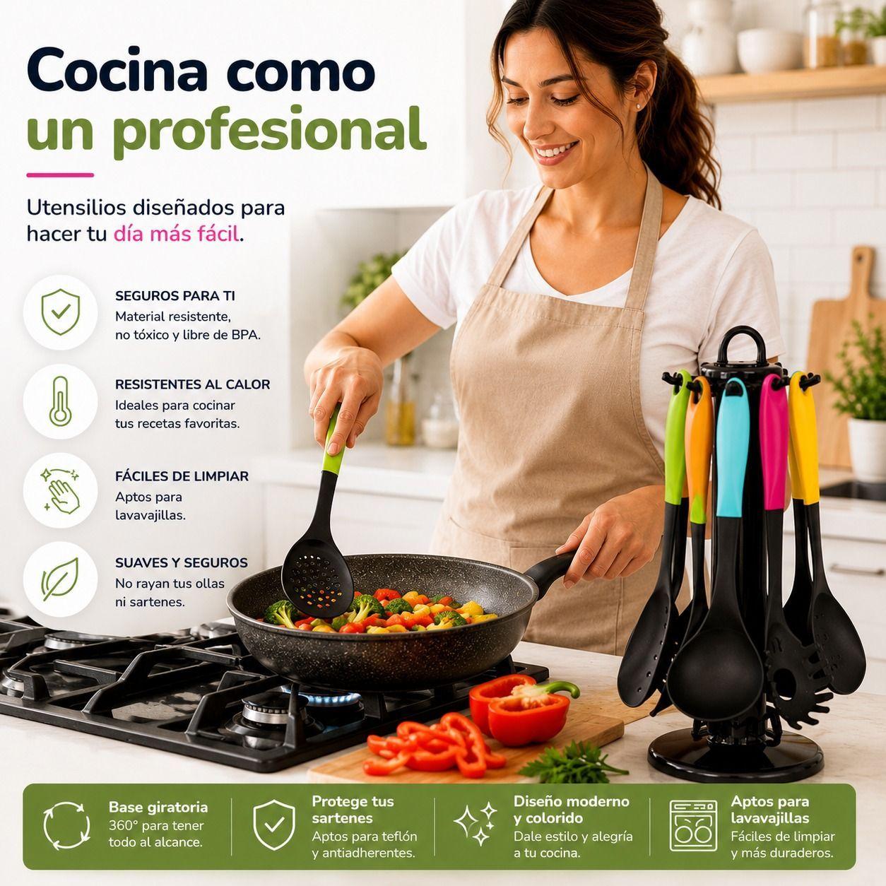 SET DE UTENSILIOS DE COCINA PREMIUM-5