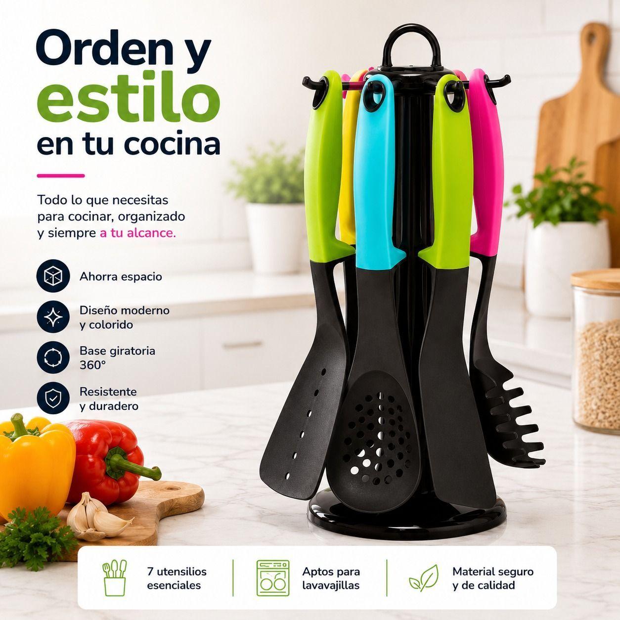 SET DE UTENSILIOS DE COCINA PREMIUM-6