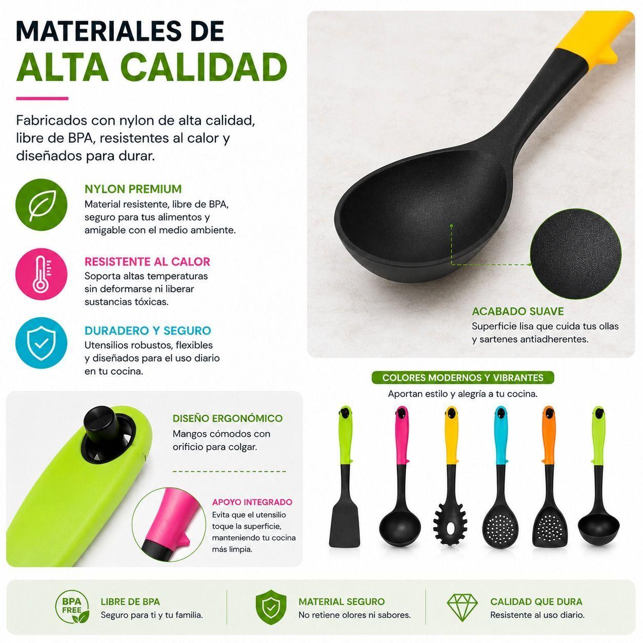 SET DE UTENSILIOS DE COCINA PREMIUM-7