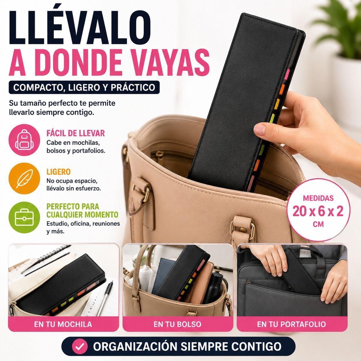 Set de Notas Adhesivas Premium Organizacion Impecable y Enfoque de Alto Nivel-4