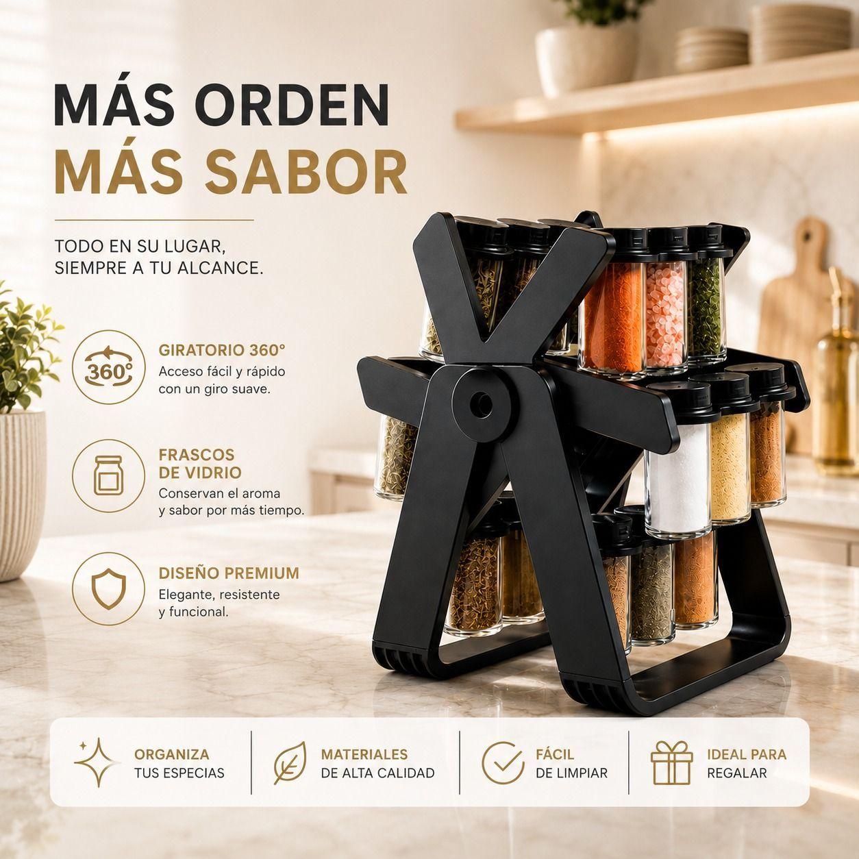 ESPECIERO GIRATORIO MOLINO XL 360 GRADOS-6