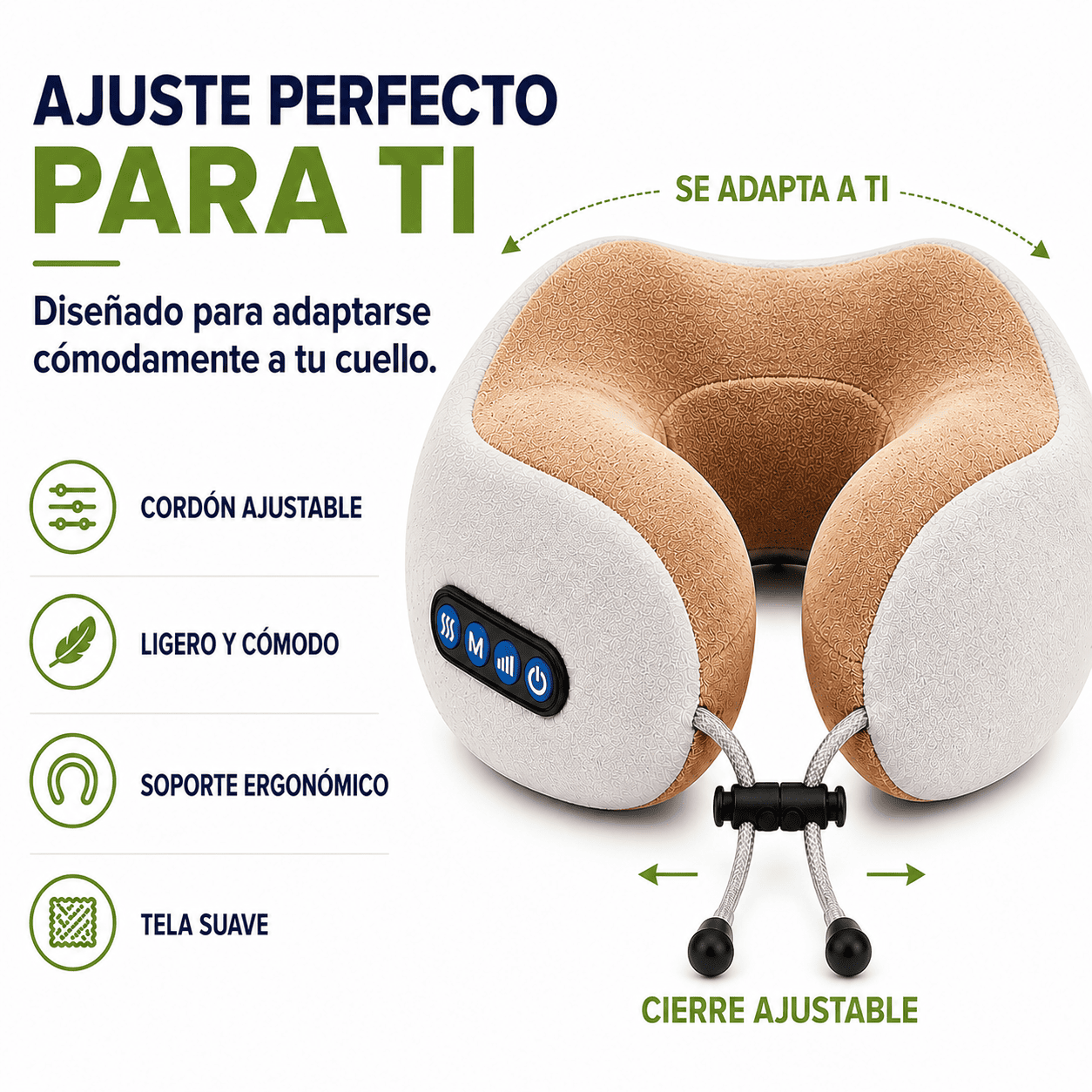 Masajeador Cervical Inteligente con Terapia de Calor Relajacion al Instante-6