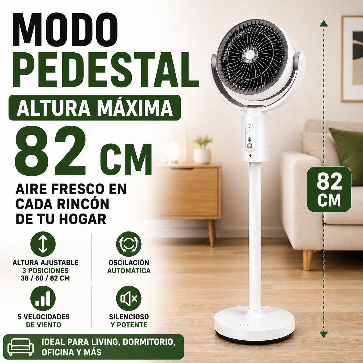 Ventilador Circulador de Aire 3 en 1 con Control Remoto-2