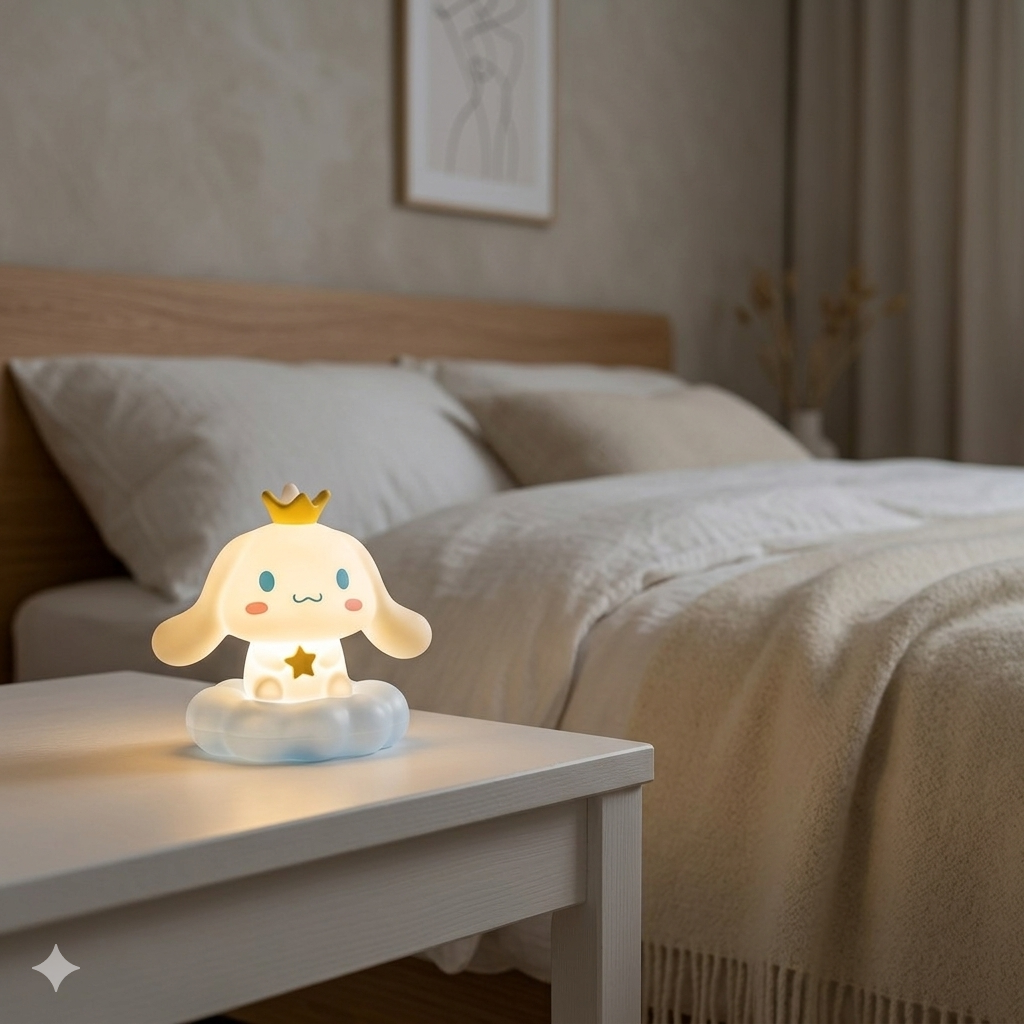 Mini Lampara Led Sanrio Kawaii Luz Nocturna Coleccionable-8